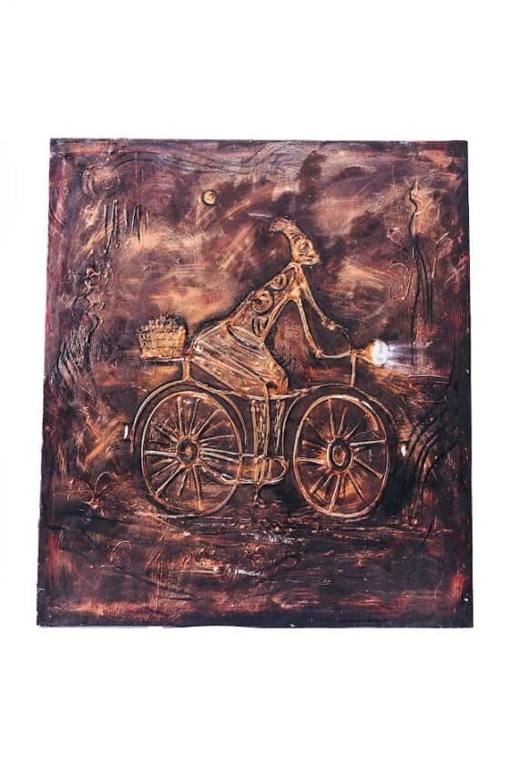 Dark Brown Painting - Image 1