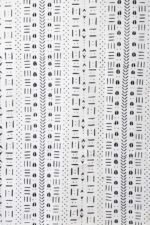 Black Designed White Fabric - Image 2