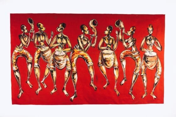 Dancing Watercolour Painting - Image 1