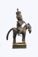Man With Horse Sculpture - Image 2