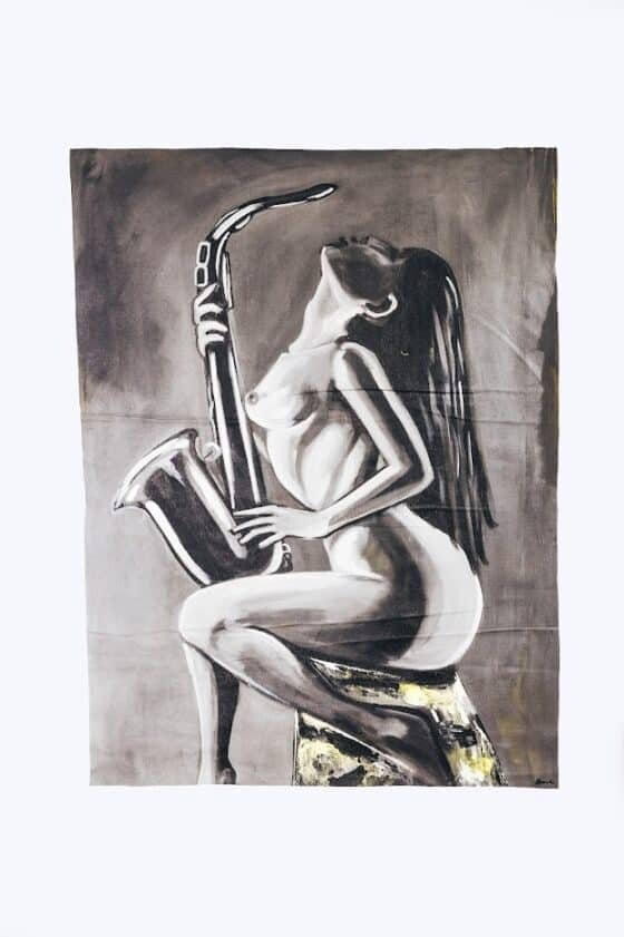 6E8303E4-5421-41BD-B574-F466ACFD0236 (1) Woman Watercolour Painting - Image 1
