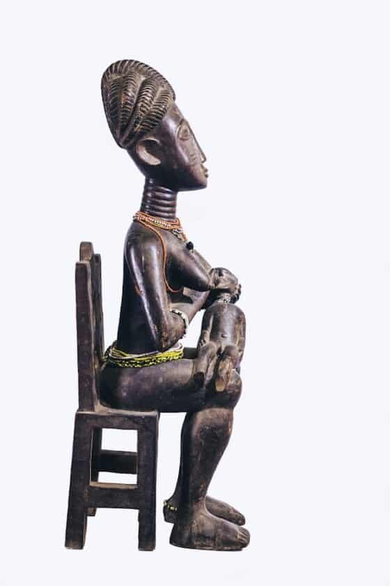Feeding Mother Sculpture - Image 2