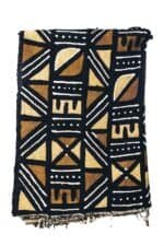 Brown Black Fabric
